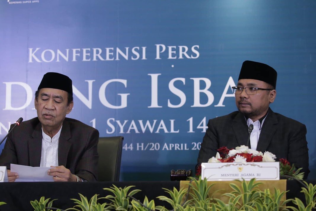 Pemerintah Tetapkan Idulfitri Sabtu 22 April 2023