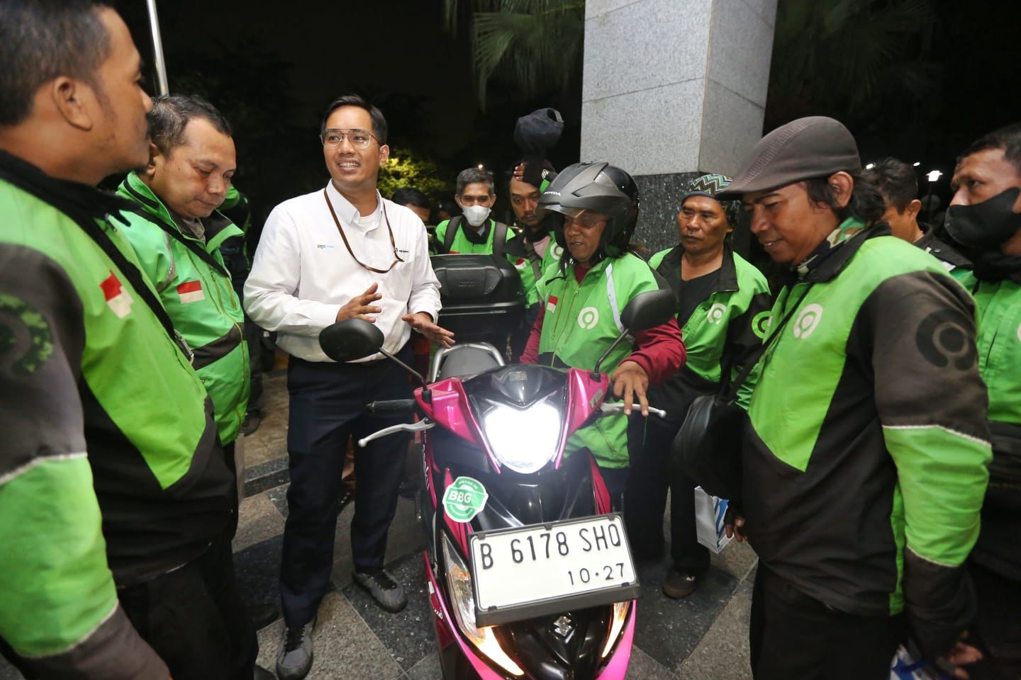 PGN Gandeng Mitra Ojek Online Sukseskan Konversi BBG Sepeda Motor