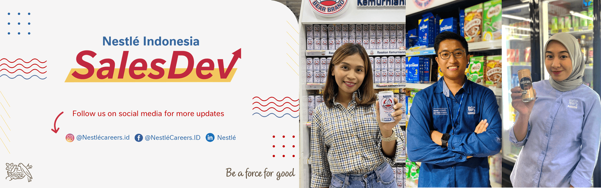 PT Nestlé Indonesia Buka Lowongan Kerja lewat Program Nestlé SalesDev