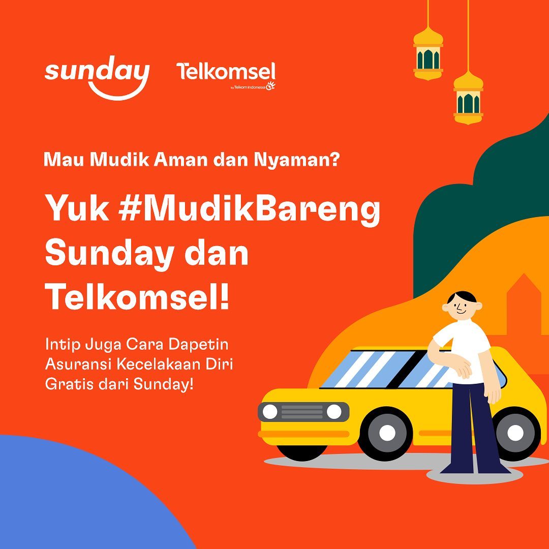 Telkomsel dan Sunday Indonesia Beri Perlindungan Mudik Gratis