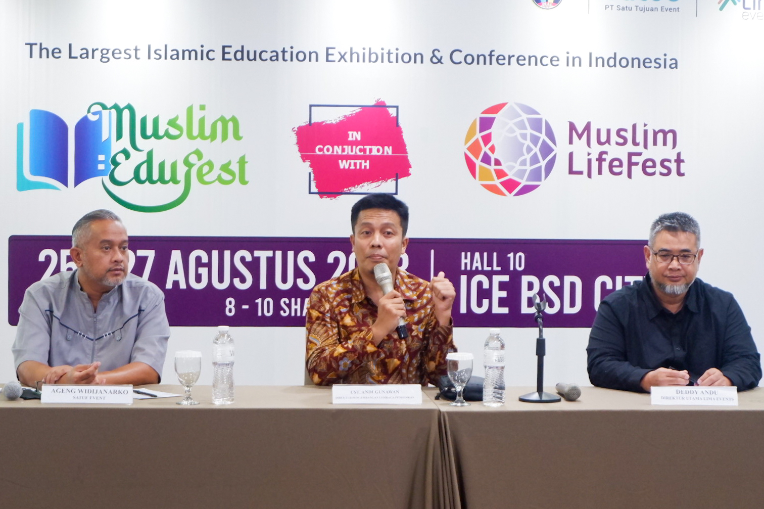 Muslim EduFest 2023 Hadirkan Ratusan Lembaga Pendidikan Islam Dunia
