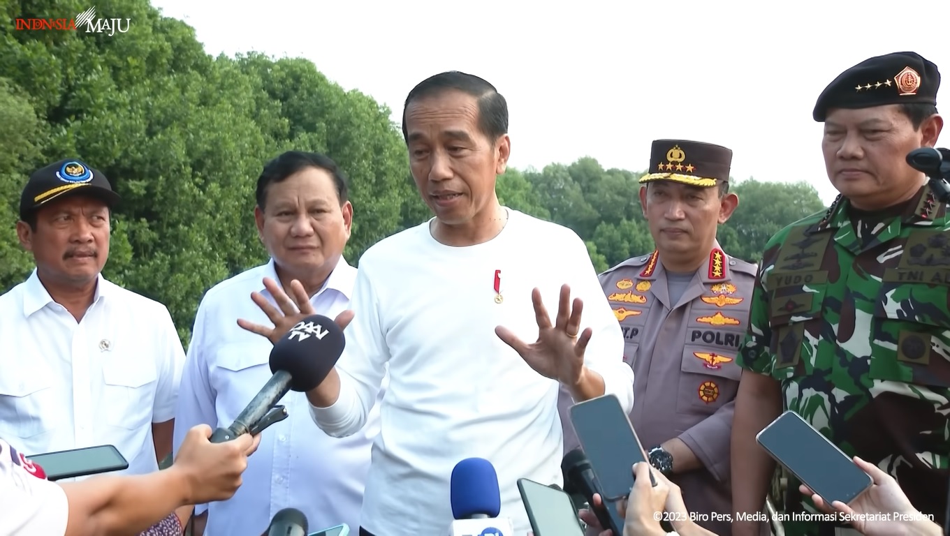 Jokowi Sebut Menteri yang Maju sebagai Caleg Bisa Diganti
