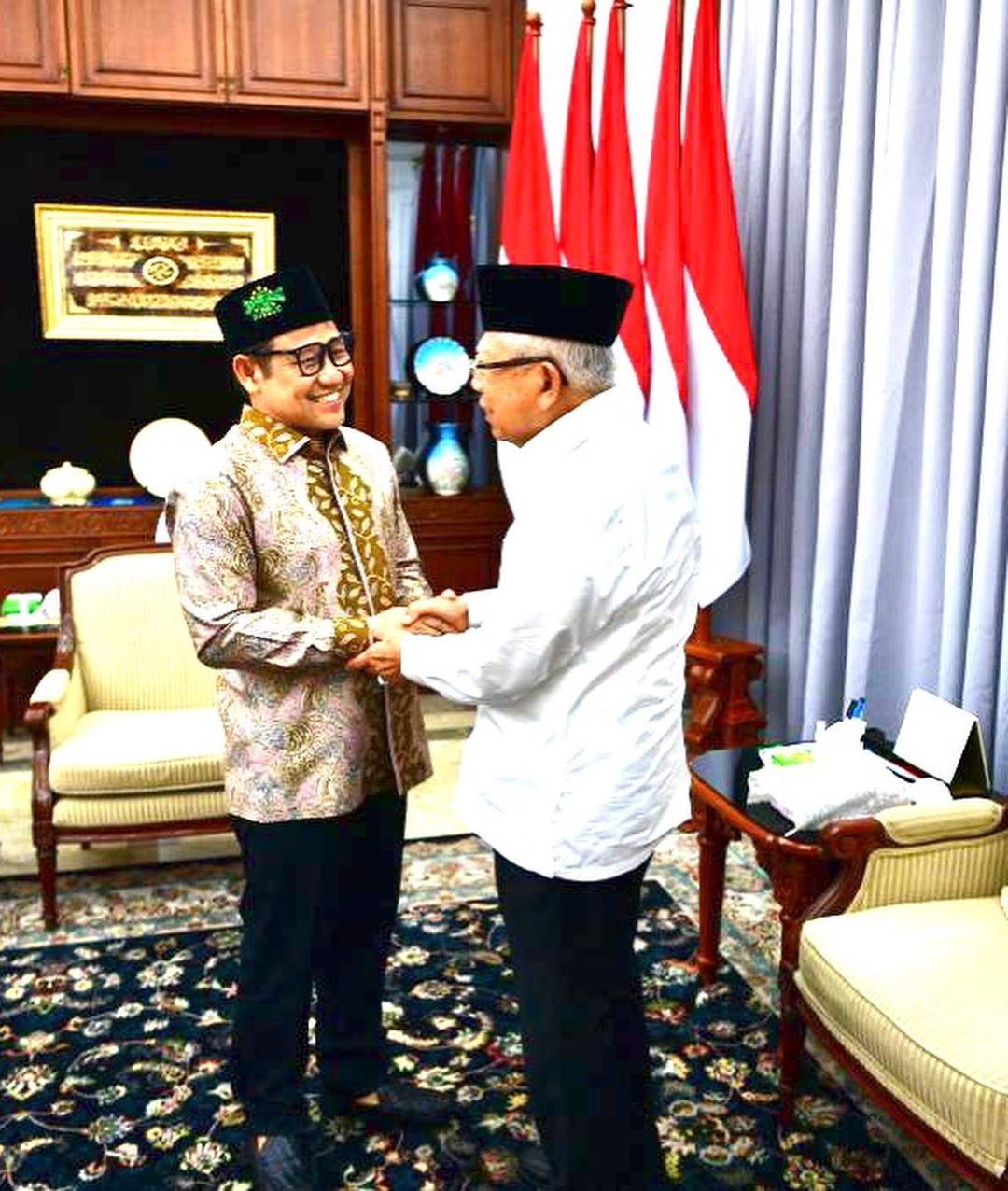 KH Ma’ruf Amin Dukung Cak Imin Maju Cawapres