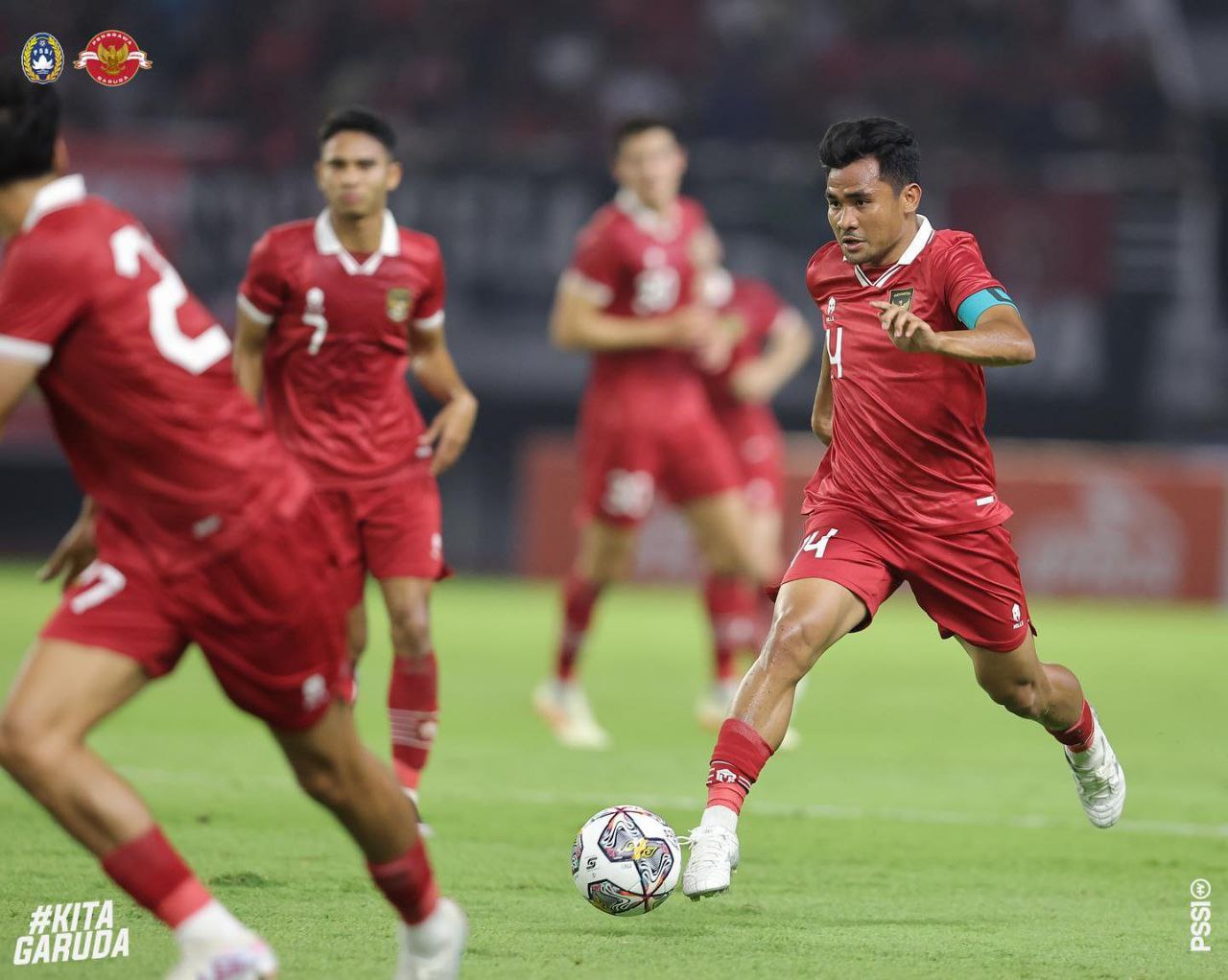 Timnas Indonesia bermain imbang 0-0 melawan Timnas Palestina. Foto Instagram PSSI.
