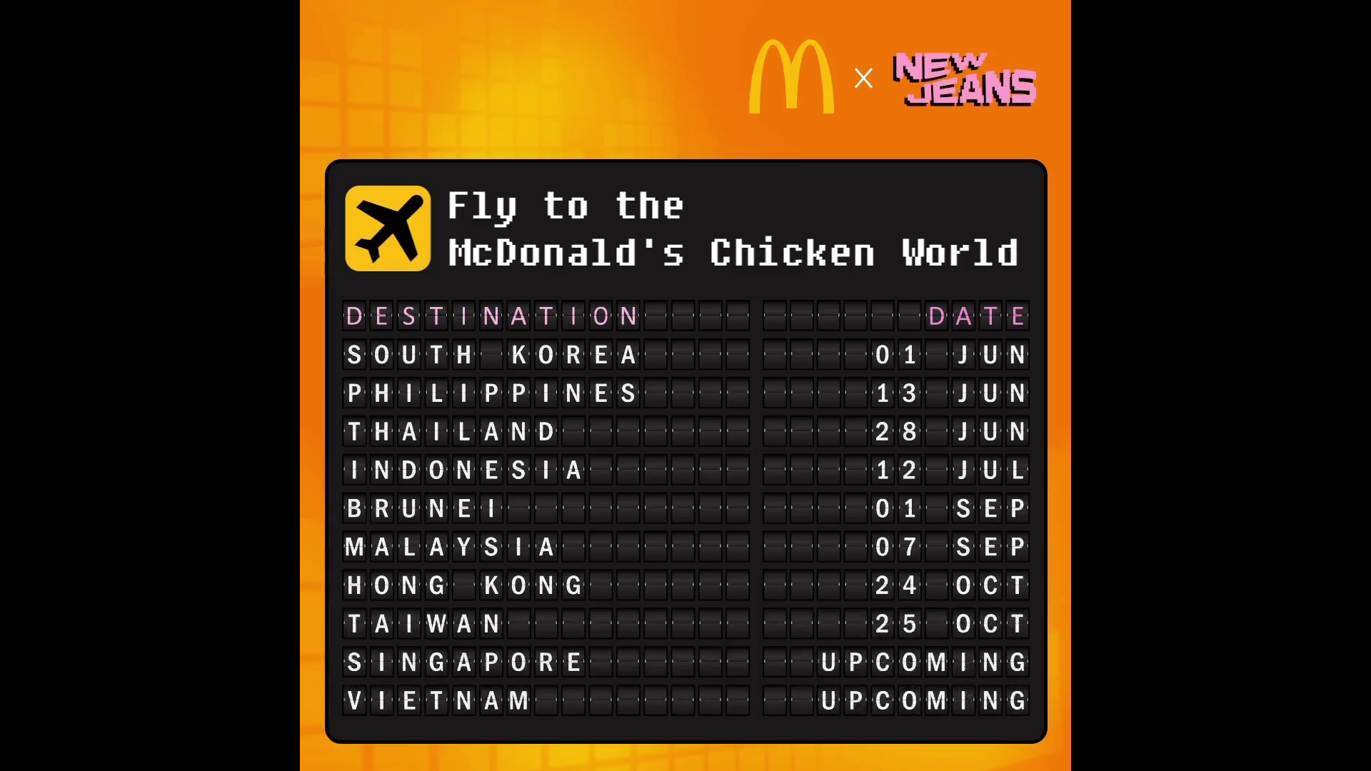 McDonald's Kolaborasi Spesial Bareng NewJeans di 10 Wilayah Asia