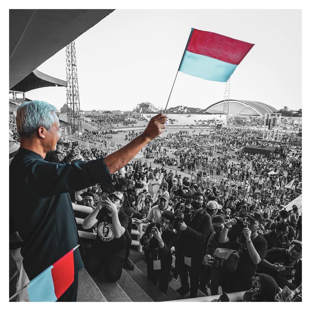 Ganjar Pranowo Hadiri Dua Acara Deklarasi Pendukungnya